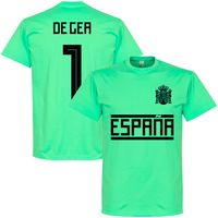 Spanje De Gea 1 Team T-Shirt