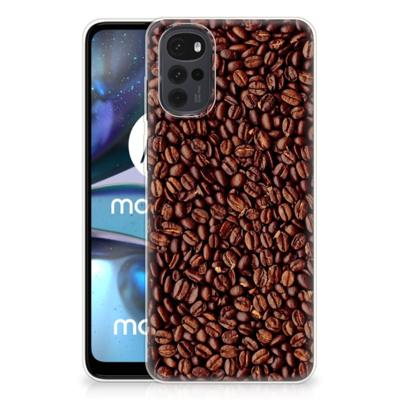 Motorola Moto G22 | Siliconen Case | Koffiebonen