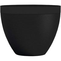 Vaso da fiori - GARDEN ID - Green Care Impact Nero-Anth - 40 x 31 cm - Garanzia 10 anni - 100% riciclato - Resistente ai raggi UV/gel