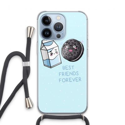 Best Friend Forever: iPhone 13 Pro Transparant Hoesje met koord