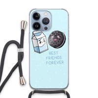 Best Friend Forever: iPhone 13 Pro Transparant Hoesje met koord