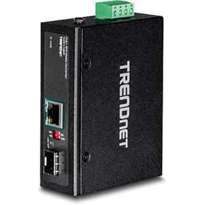 Trendnet TI-PF11SFP netwerk media converter 2000 Mbit/s 0,56 nm Zwart