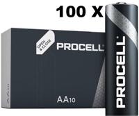 100 Duracell Procell Batterijen - AA - thumbnail