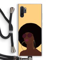 Golden hour: Samsung Galaxy Note 10 Plus Transparant Hoesje met koord