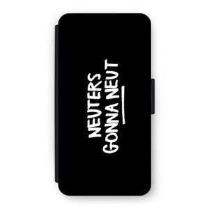 Neuters (zwart): iPhone 12 Flip Hoesje