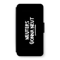 Neuters (zwart): iPhone 12 Flip Hoesje