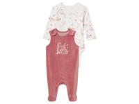 lupilu Babyset 2-delig (86/92, Patroon wit/roze)