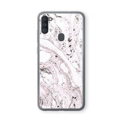 Mengelmoes: Samsung Galaxy A11 Transparant Hoesje