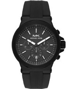 Horlogeband Michael Kors MK8729 Silicoon Zwart 26mm