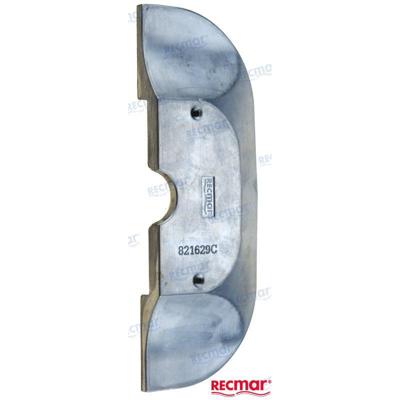 ANODOS DE ZINC Y COJINETES - Mercruiser REC821629Q1AL - ANODO MERCURY ALUMINIO