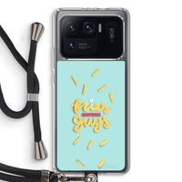 Always fries: Xiaomi Mi 11 Ultra Transparant Hoesje met koord