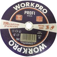 WorkPro WP406400 Doorslijpschijf 230 mm 10 stuk(s) Inox, Metaal