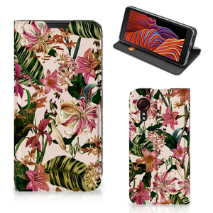 Samsung Galaxy Xcover 5 Smart Cover Flowers