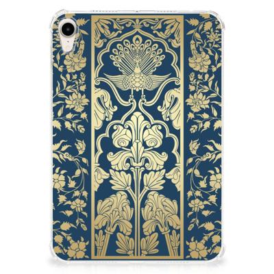 Apple iPad mini 6 (2021) | Siliconen hoesje | Beige Flowers Apple iPad mini 6 (2021) | Siliconen hoesje | Beige Flowers