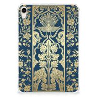 Apple iPad mini 6 (2021) | Siliconen hoesje | Beige Flowers