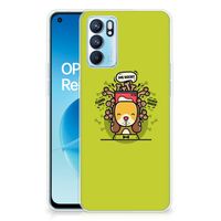 OPPO Reno 6 5G Telefoonhoesje met Naam Doggy Biscuit