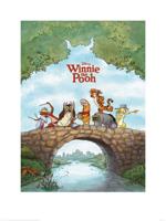 Kunstdruk Winnie The Pooh 60x80cm