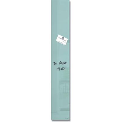 Sigel SI-GL123 Glasmagneetbord Artverum 12x78 cm Aquamarijn