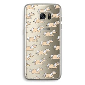 Ponys: Samsung Galaxy S7 Edge Transparant Hoesje