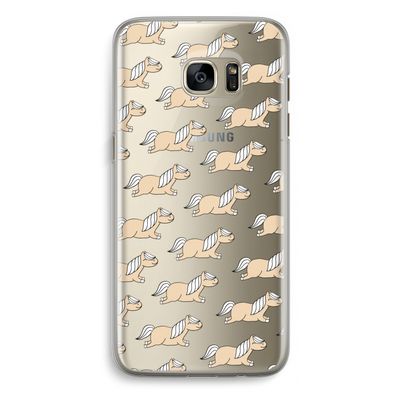 Ponys: Samsung Galaxy S7 Edge Transparant Hoesje