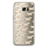 Ponys: Samsung Galaxy S7 Edge Transparant Hoesje