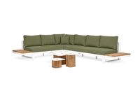 Suns Savona Houtkleur | Mat wit | Groen - thumbnail