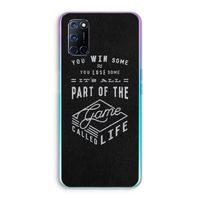 Life: Oppo A92 Transparant Hoesje