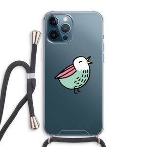 Birdy: iPhone 12 Pro Max Transparant Hoesje met koord