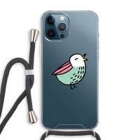 Birdy: iPhone 12 Pro Max Transparant Hoesje met koord