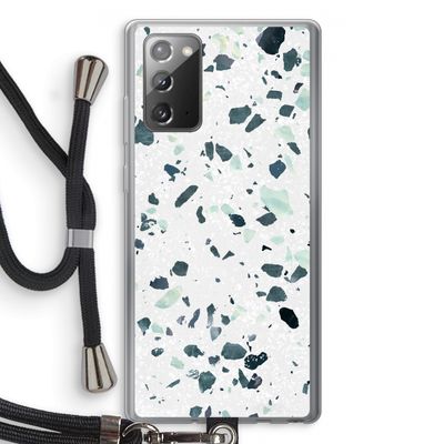 Terrazzo N°2: Samsung Galaxy Note 20 / Note 20 5G Transparant Hoesje met koord