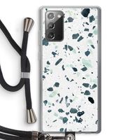 Terrazzo N°2: Samsung Galaxy Note 20 / Note 20 5G Transparant Hoesje met koord