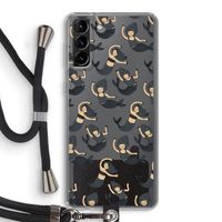 Zeemeermin: Samsung Galaxy S21 Plus Transparant Hoesje met koord