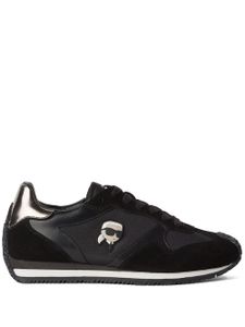 Karl Lagerfeld Ikonik NFT appliqué-detail sneakers - Noir