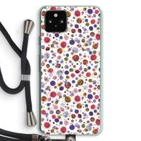 Planets Space: Pixel 5a 5G Transparant Hoesje met koord Planets Space: Pixel 5a 5G Transparant Hoesje met koord