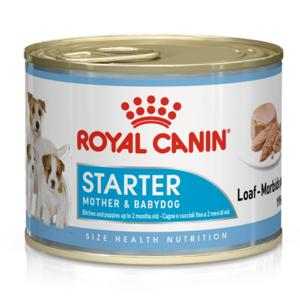 Royal Canin starter mother & babydog natvoer hond  en puppy blik 195gr