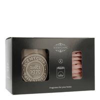 Scentchips® Giftset Basic Logo Taupe - Freesia Lychee cadeauset