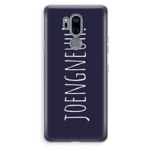Joengneuh!: LG G7 Thinq Transparant Hoesje