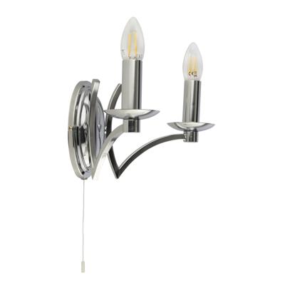 Searchlight Chroom wandlampjeAscot - 41312-2CC