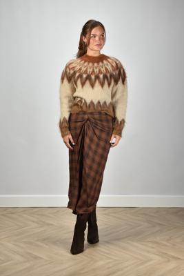 Marant Etoile rok Nicole JU0365FB-C3I01E dark bronze