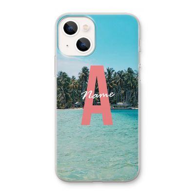 Pacific Dream: iPhone 13 mini Transparant Hoesje