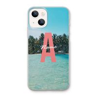 Pacific Dream: iPhone 13 mini Transparant Hoesje