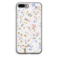 Terrazzo N°8: iPhone 8 Plus Transparant Hoesje