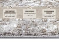 Hanse Home - Shine Design Carpet Style Grey Brown - 57x90 cm
