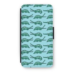 Kroko: iPhone 7 Flip Hoesje