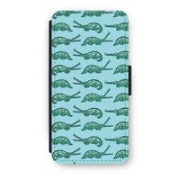 Kroko: iPhone 7 Flip Hoesje