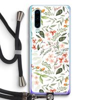 Sweet little flowers: Huawei P30 Transparant Hoesje met koord