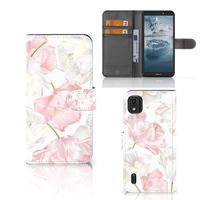 Nokia C2 2nd Edition Hoesje Lovely Flowers - thumbnail