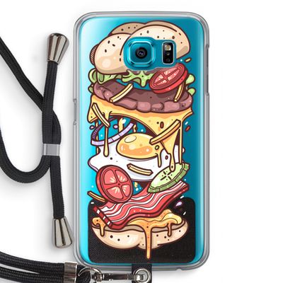 Diet Coke Please: Samsung Galaxy S6 Transparant Hoesje met koord