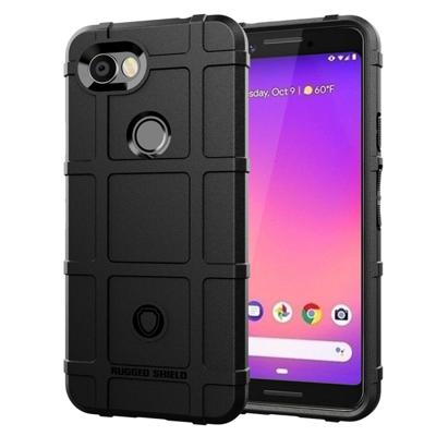 Volledige dekking schokbestendig TPU Case voor Google pixel 3 lite (zwart)