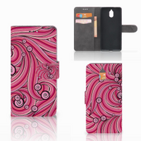 Nokia 3.1 (2018) Hoesje Swirl Pink - thumbnail